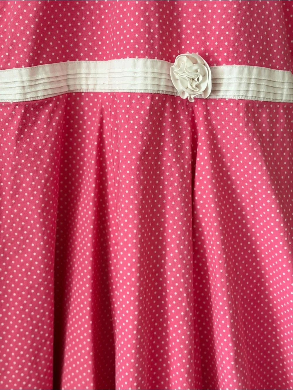 Vintage handmade girls pink dress - Picture 8 of 13